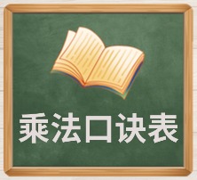 乘法口诀表