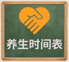 养生时间表